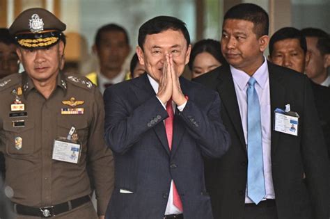 Former Thai leader Thaksin Shinawatra, jailed after returning from exile, requests a royal pardon
